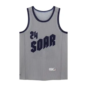 suitable for miners Ultra Breathable Mesh Soar Men's American Race Vest Grey / Blue