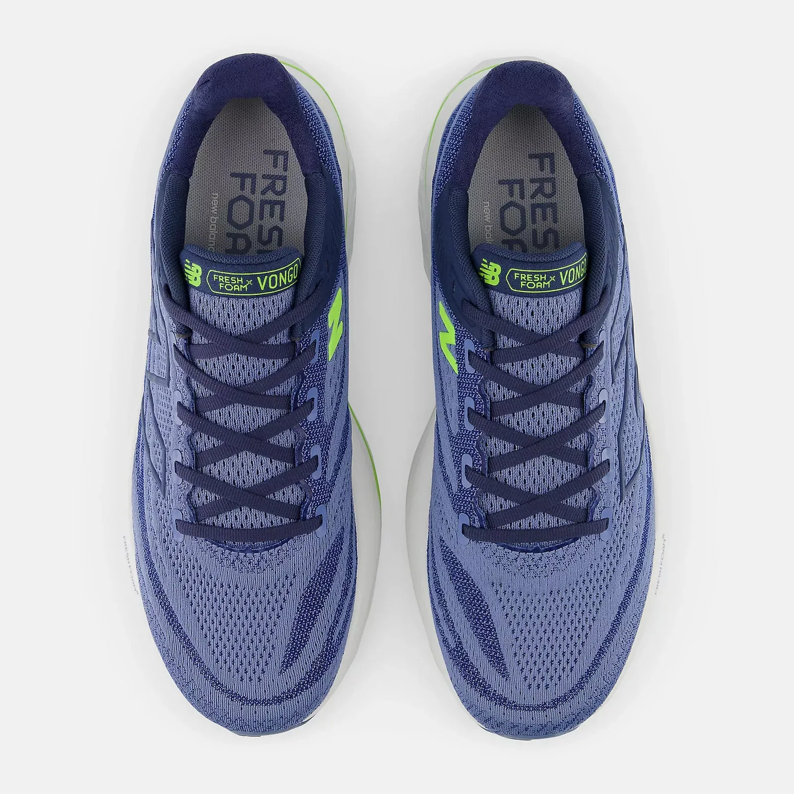 water - repellent - upper shoes TPU - sole shoes New Balance Men's Vongo v6 Running Shoes Mercury Blue / Thirty Watt