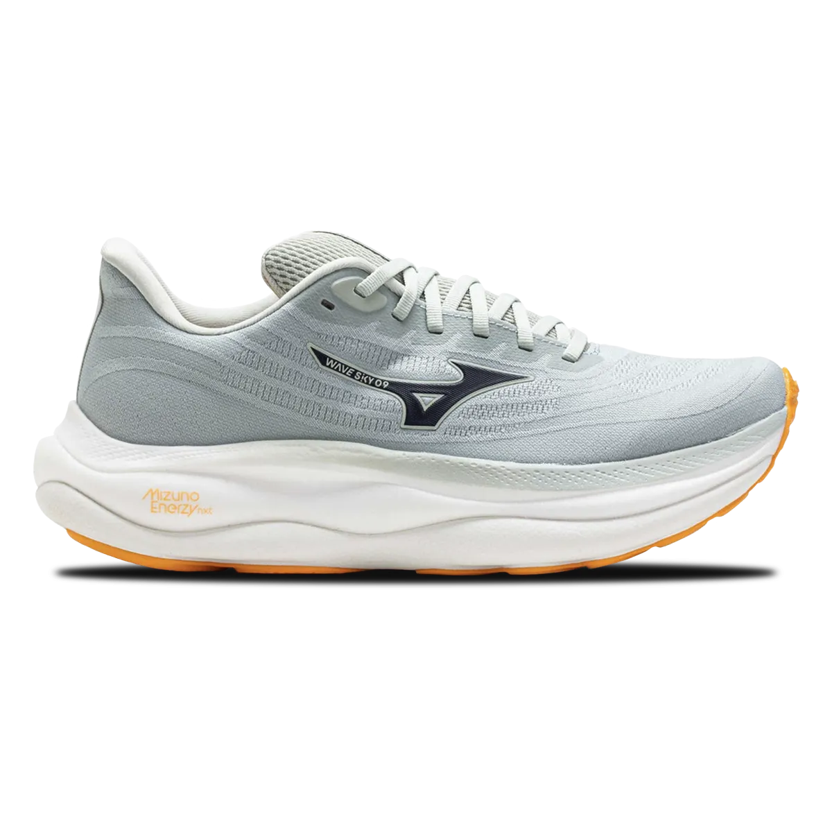 Wave Sky 9 running on concrete shoes Anatomic Heel Support