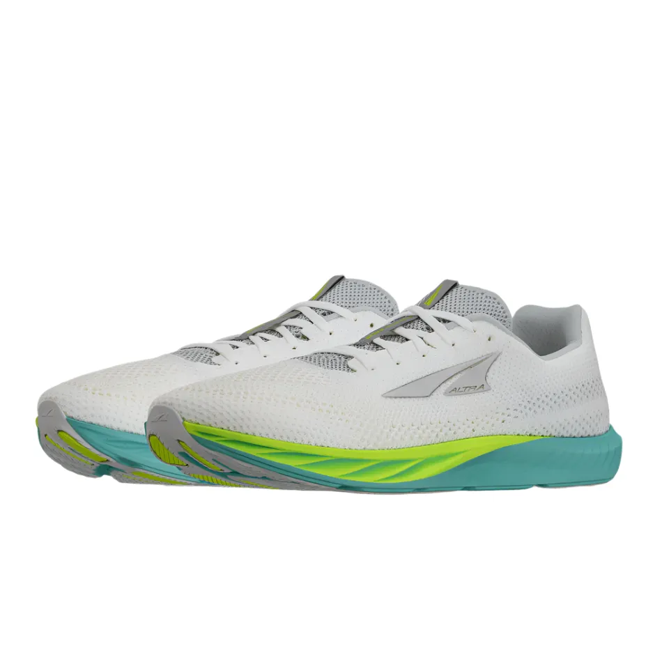 Thermal Regulation Layers Quick-Dry Altra Men's Escalante Racer 2 Running Shoes in White/Lime AW25