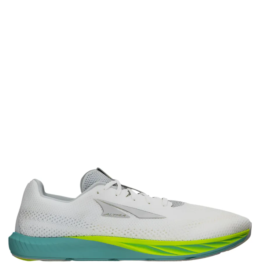 Altra Men's Escalante Racer 2 Running Shoes in White/Lime AW25 Neutral Ride Fabric
