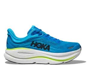 Men's Bondi 9 WIDE (SLHK - Skyward Blue/Hoka Blue) Adaptive Lace Lock Nano Grip Tread