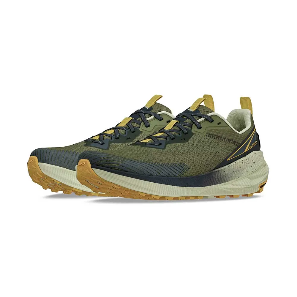 Ventilated Upper Design trekking adventure sneakers Men's Experience Wild 2 Trail Running Shoe - Dusty Olive - Regular (D)