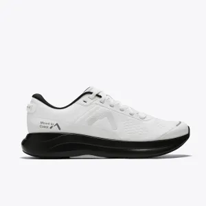 Mount to Coast | P1 | Men's | White/Black runners' need EVA - midsole - comfort - cushion shoes
