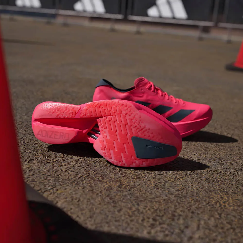 running in track and field meets shoes M Adizero Adios Pro 4 (D) - Lucid red/core black/lucid red