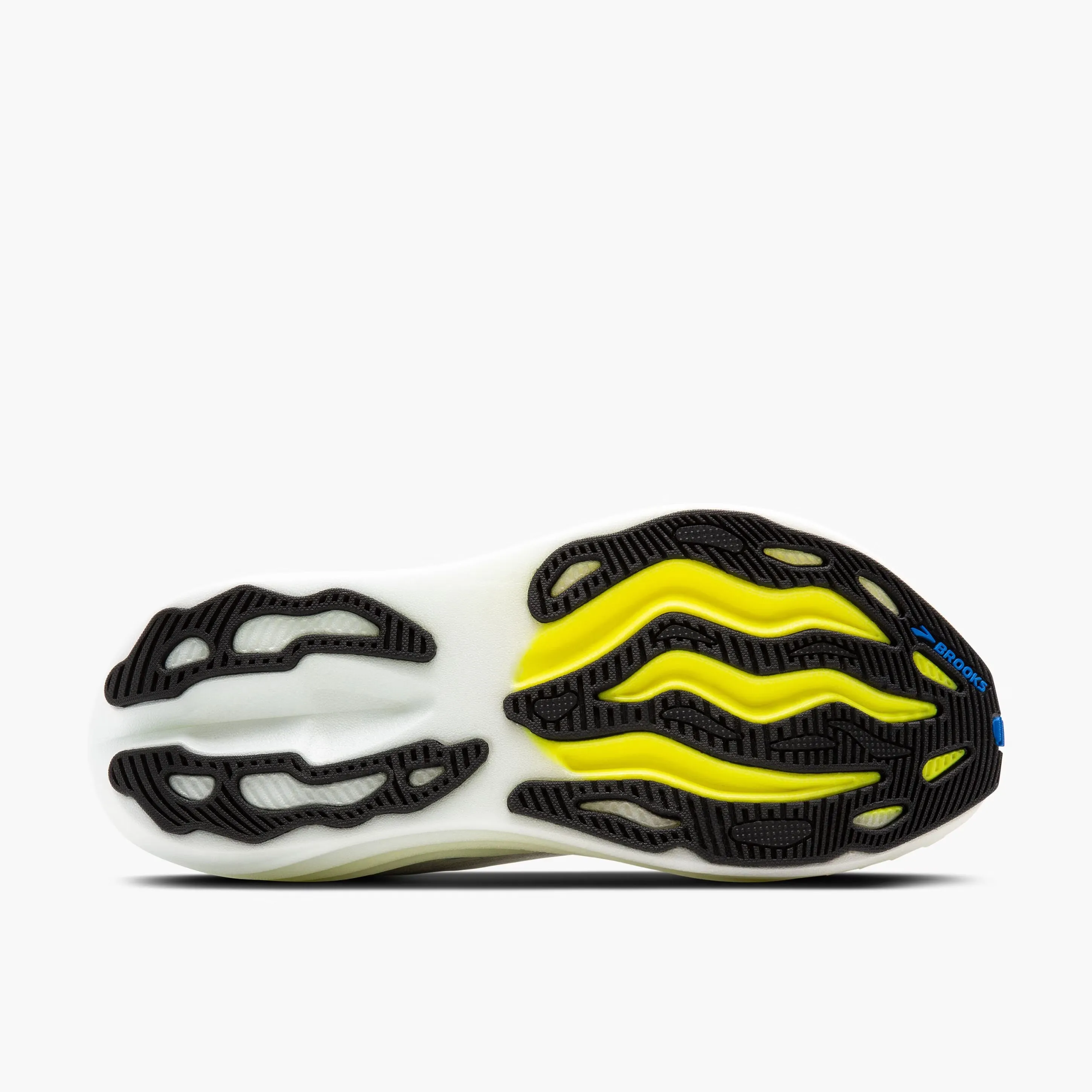 Brooks Men's Glycerin Max Running Shoes Grey / Black / Nightlife Adaptive cushion