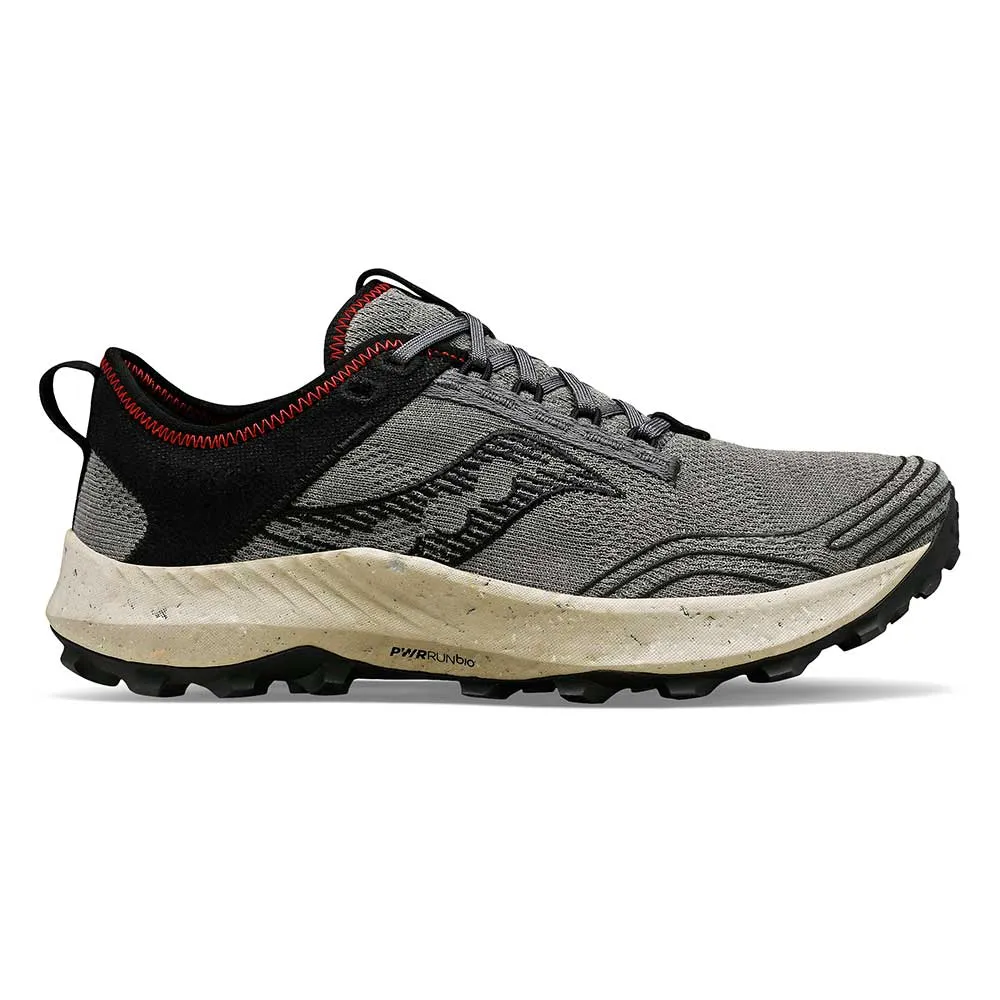 Adaptive Foot Cradle Men's Peregrine RFG Trail Running Shoe - Shadow/Black - Regular (D)