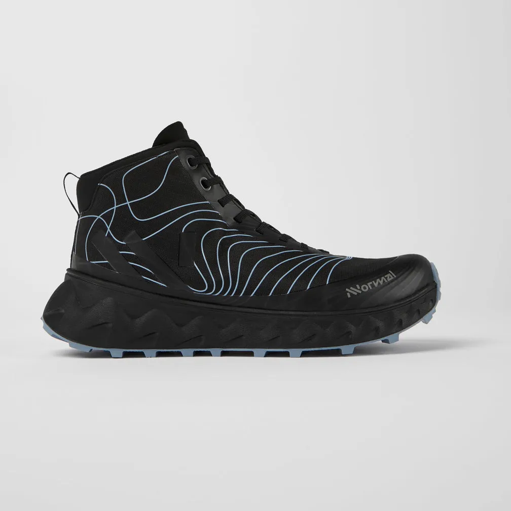 NNormal Tomir Boot Waterproof Unisex (Black) - Every runner Trail Running Shoes Multi Density Midsole Layers 360 Degree Airflow