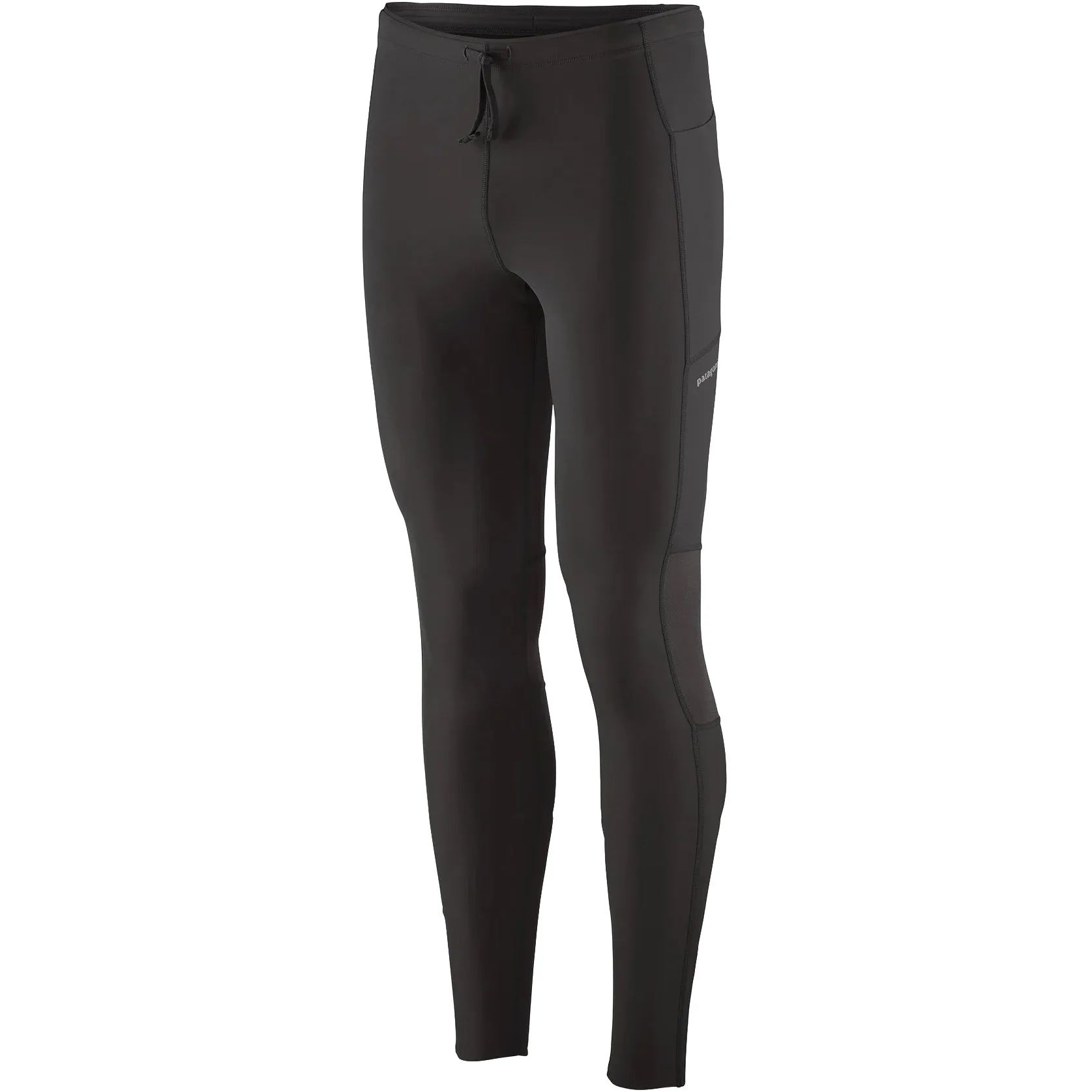 Patagonia Men's Endless Run Tight Black high-waisted style