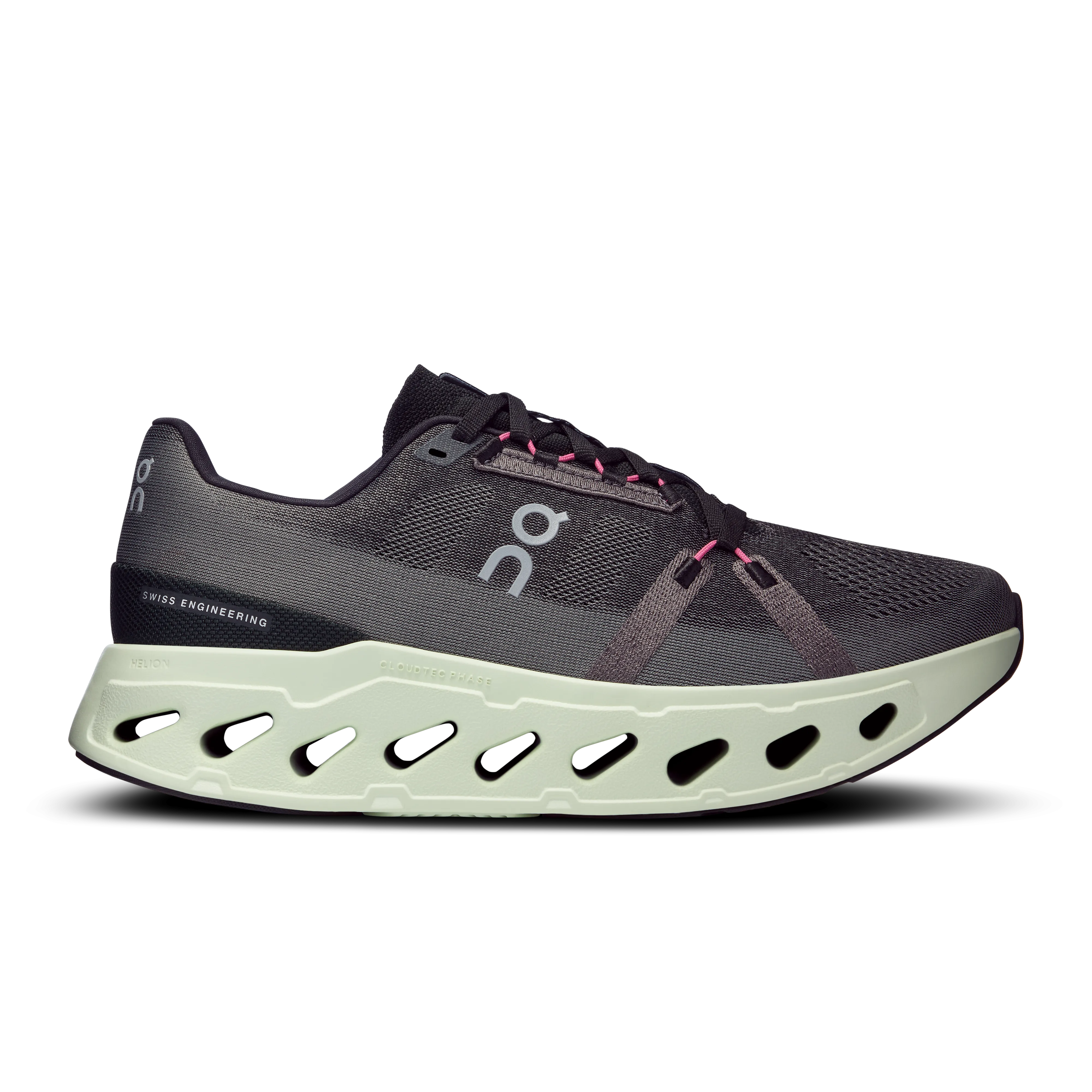 running in a famous bridge area shoes Men??s Cloudeclipse (Rock/Lima)