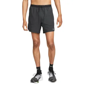 Nike Men's Dri-FIT Stride 2 In 1 7 Inch Shorts Black / Reflective Silver retail industry Outdoor Flex