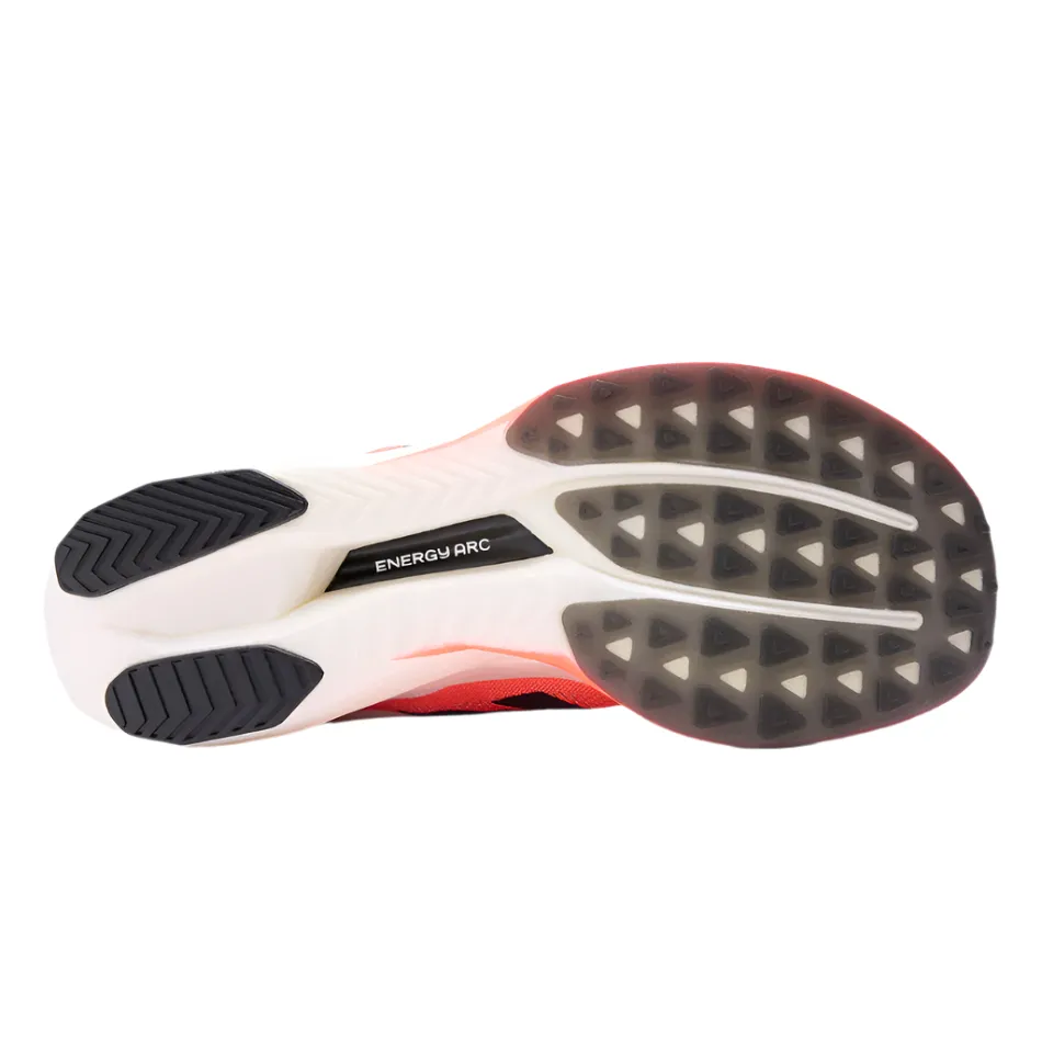 New Balance Men's FuelCell SuperComp Elite v5 Running Shoes in Urgent Red AW25 no - carbon - fiber - plate shoes Shock absorption