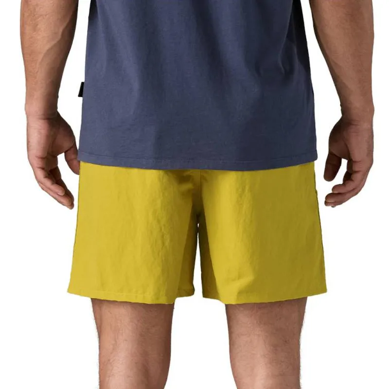 Men's Baggies 5 Inch Shorts Bundle Green Preppy Style Layered Cuff Design