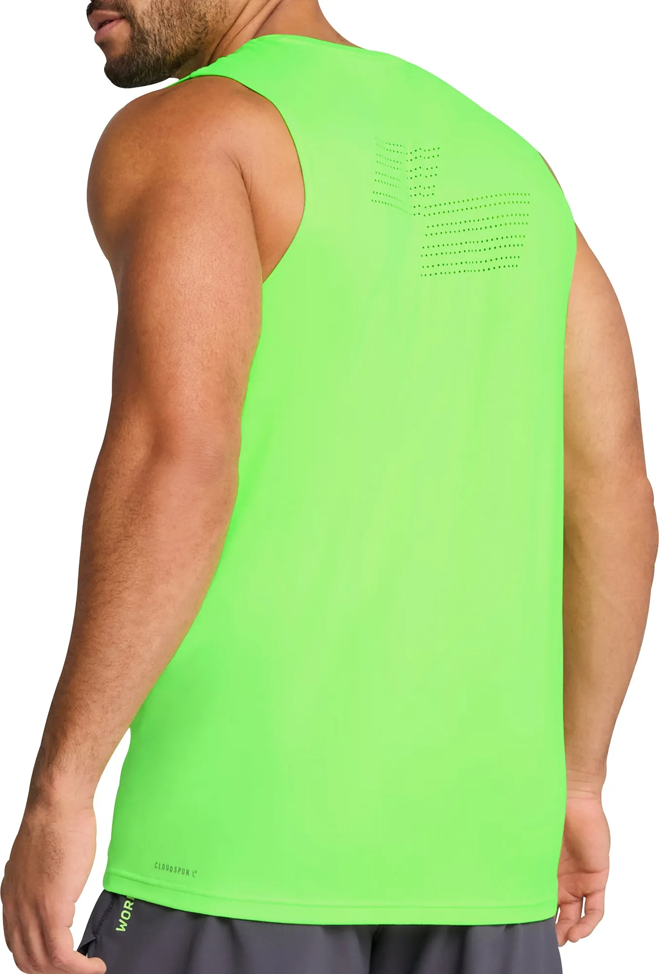 fresh feel Daily Flexible Puma X HYROX Cloudspun Mens Training Vest - Green