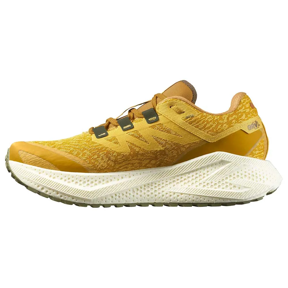 Men's Aero Glide 3 GRVL - Spicy Mustard/Vanilla Ice/ Deep Lichen Green - Regular (D) Dynamic Support System Gradual Heel Lock