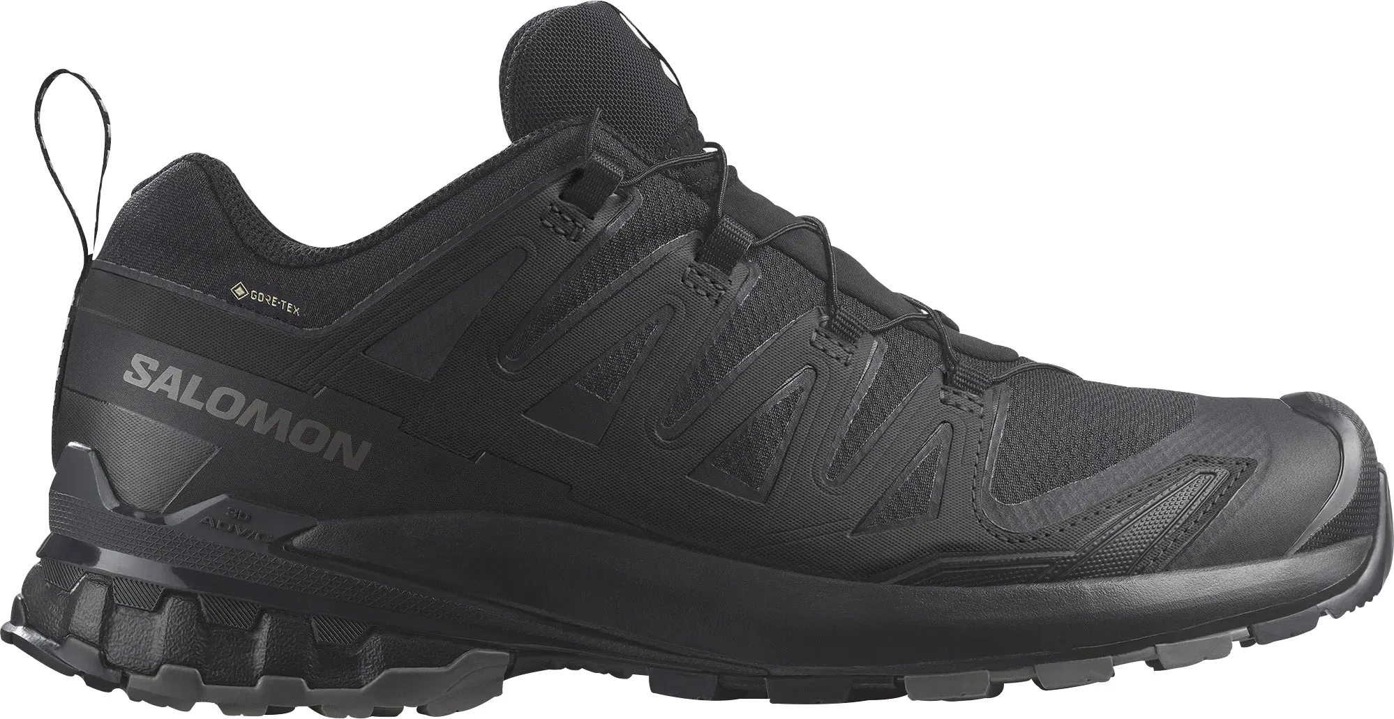 Salomon XA Pro 3D V9 GORE-TEX Mens Trail Running Shoes - Black Quick Drying Reinforced Toe Guard