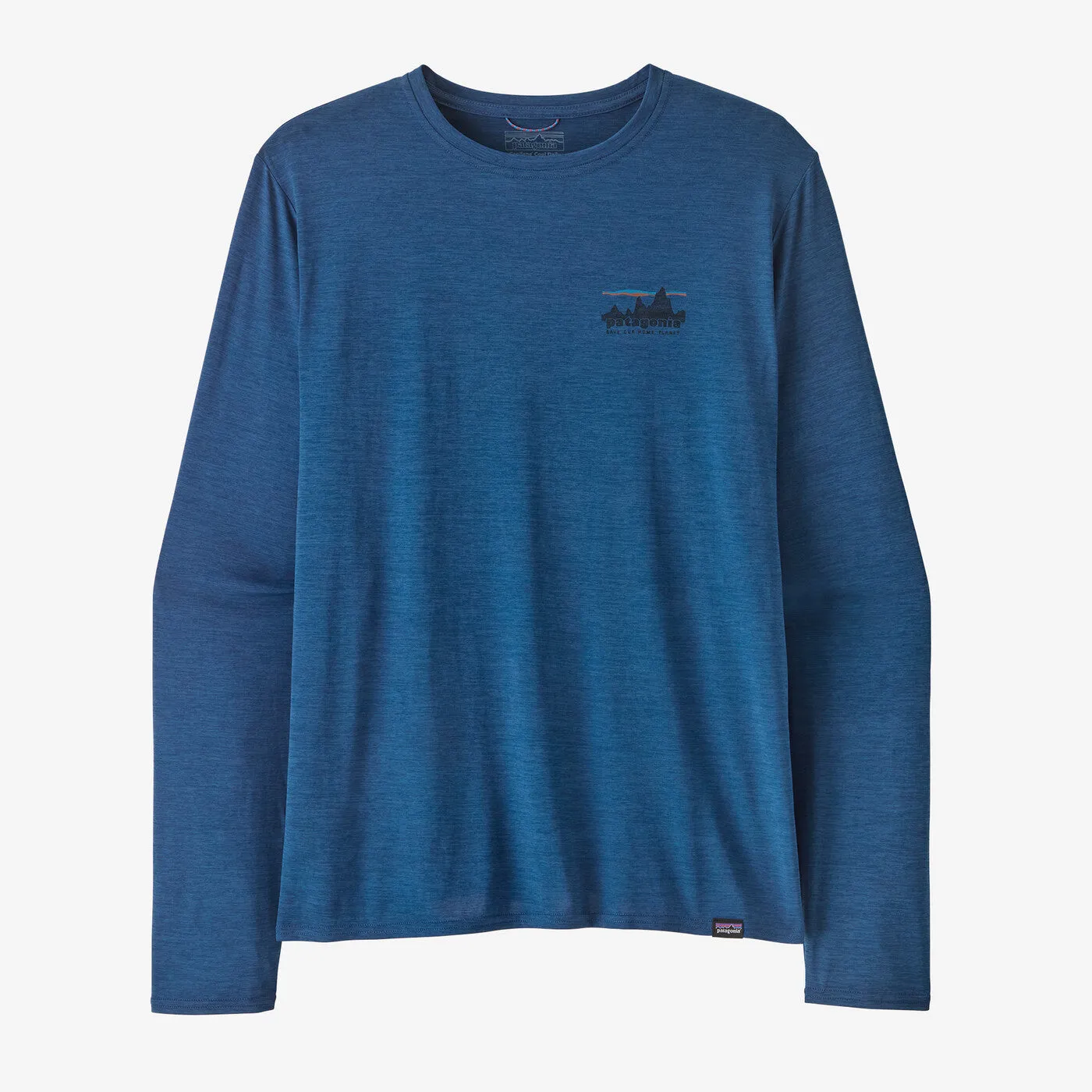 Men's Long-Sleeved Capilene? Cool Daily Graphic Shirt MoistureWickingMaterial ZeroIrritationLabels