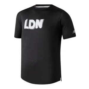 Casual Mode NB London Marathon 2025 SS Top (Mens) - Black