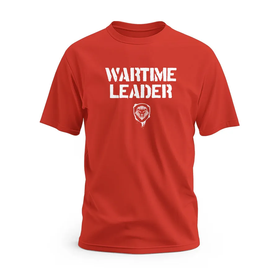 Raw Hem Finish Wartime Leader Tee
