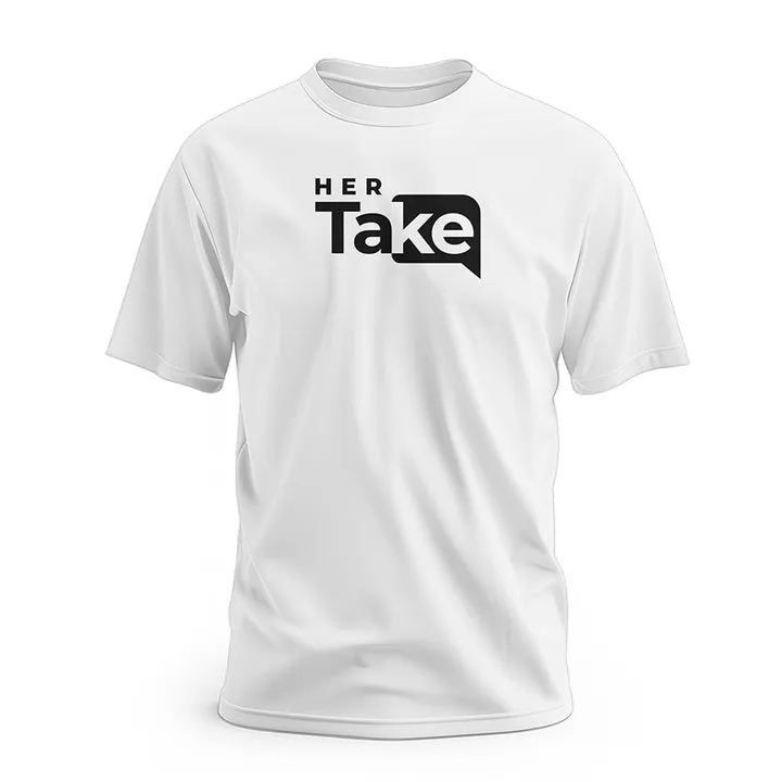 Vegan Her Take White Short Sleeve T-Shirt