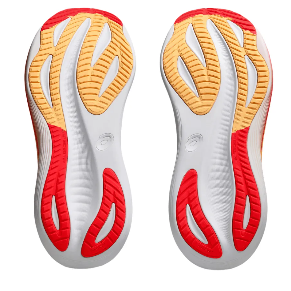 ASICS Men's GEL-NIMBUS 27 Running Shoes in Black/Kahki AW25 Incredible breathability resistance bands