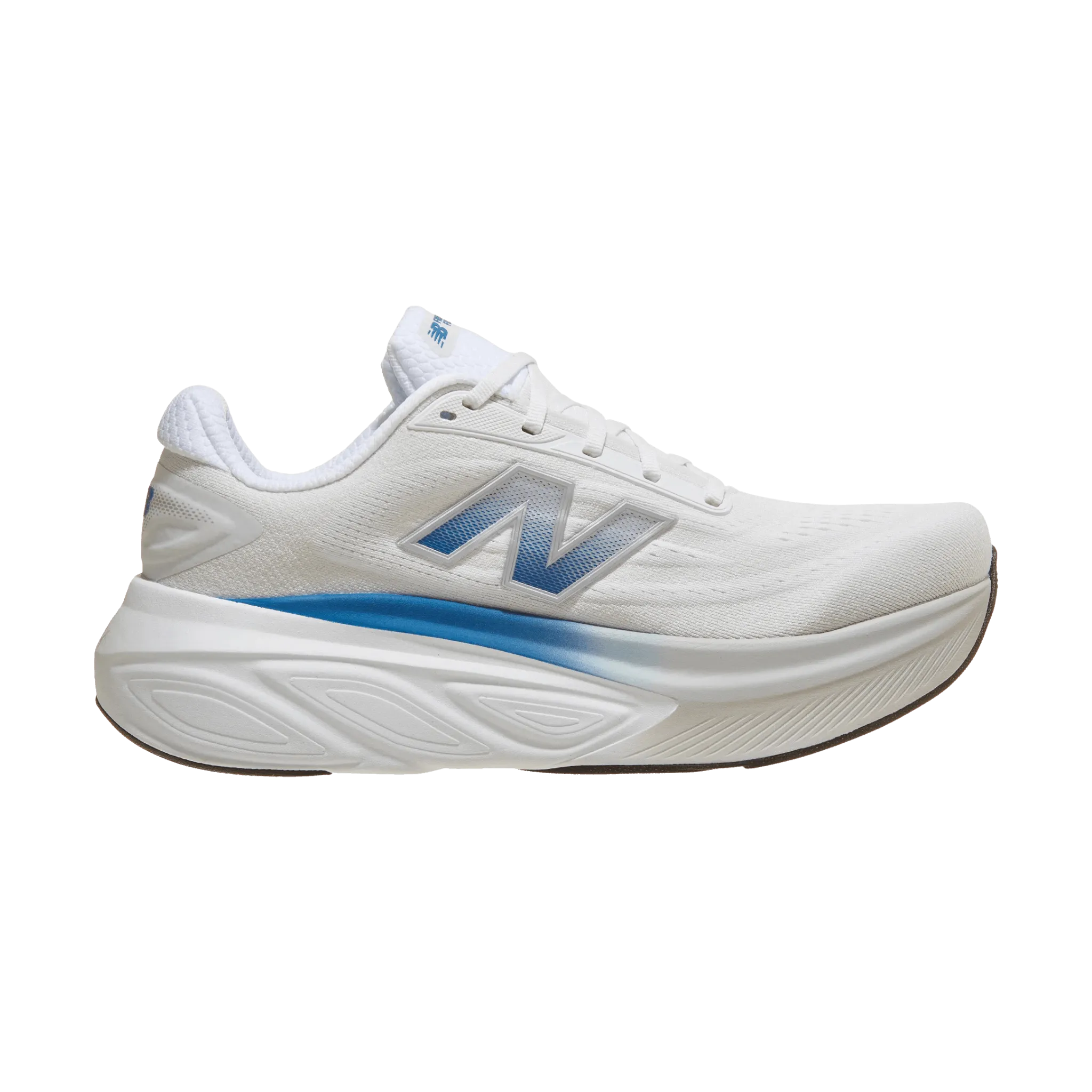 NEW BALANCE MEN'S FRESH FOAM X MORE V6 running in an airport area shoes