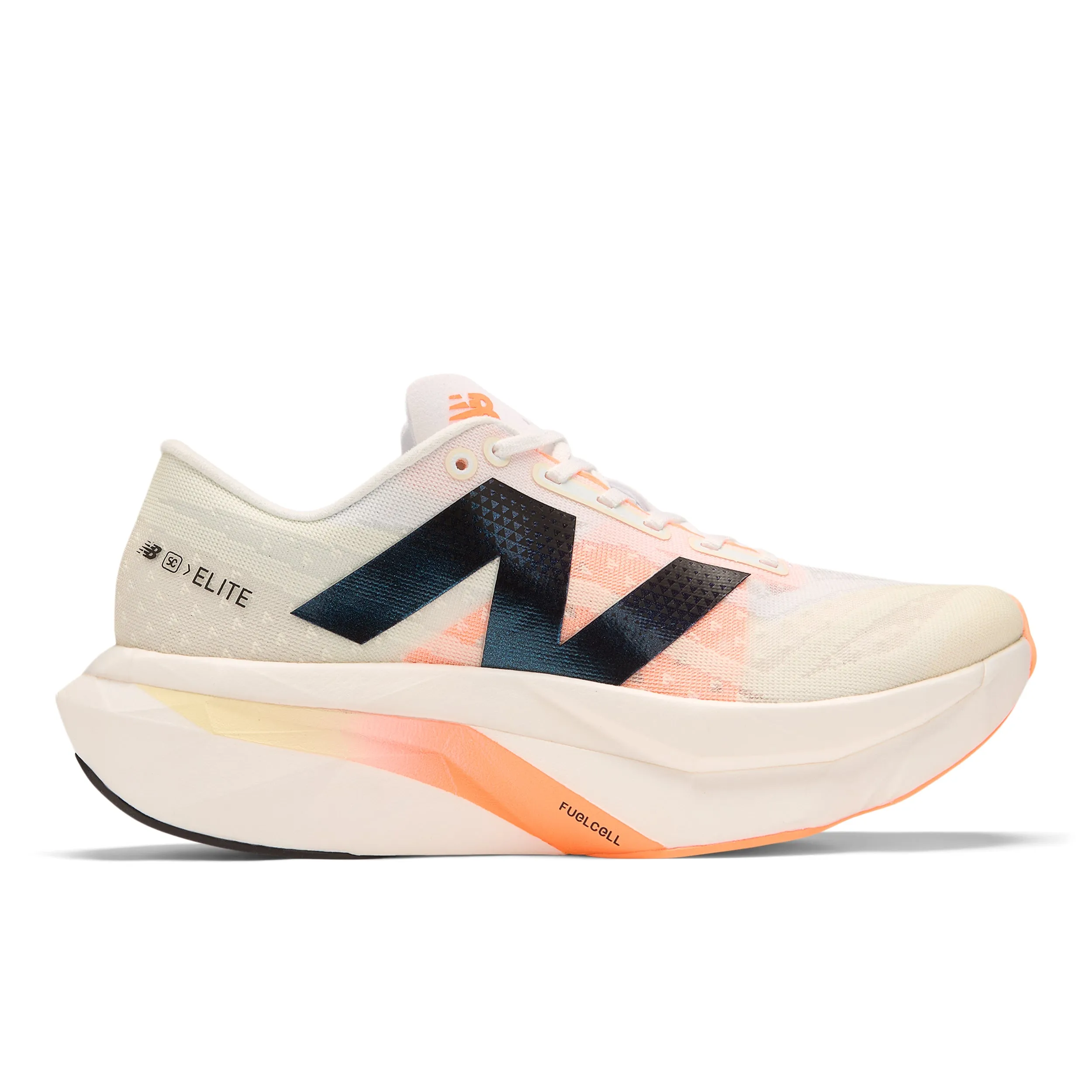 Women??s FuelCell SuperComp Elite 4 (CW - White/Angora/Hot Mango) Cutting-edge