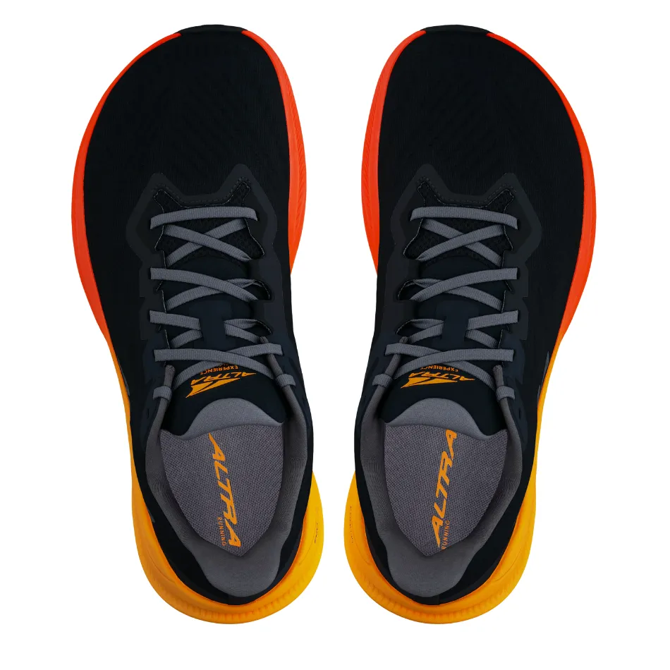 Altra Men's Experience Flow 2 Running Shoes in Black/Orange AW25 Versatile Usage