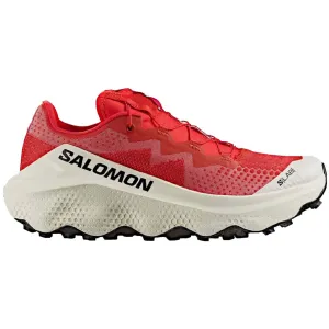 Stabilizing Outrigger Abrasion Resistant Outsole S/LAB Ultra Glide Trail Running Shoes Fiery Red / Pompeian Red / Vanilla Ice