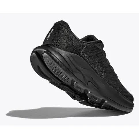 Road companion ventilation - rich running option Hoka Men's Rincon 4 (Black / Black)