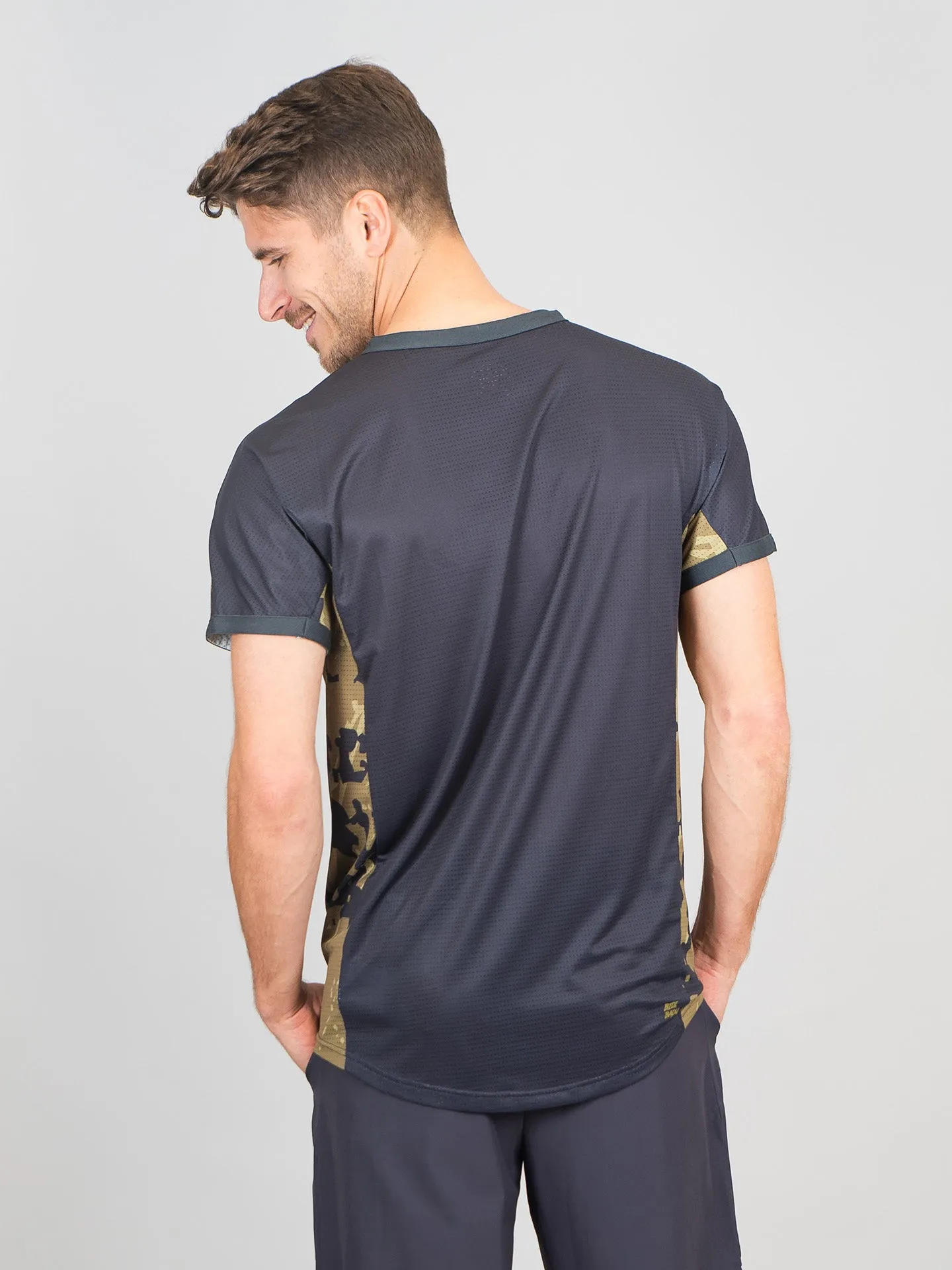 Odor Resistant Treatment Quick Comfort Fit Pure Wild V-Neck Tee