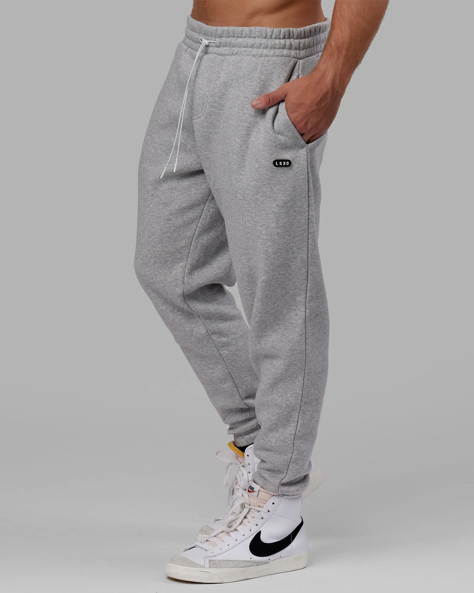 Comfort Fit Unisex Capsule Jogger - Lt Grey Marl