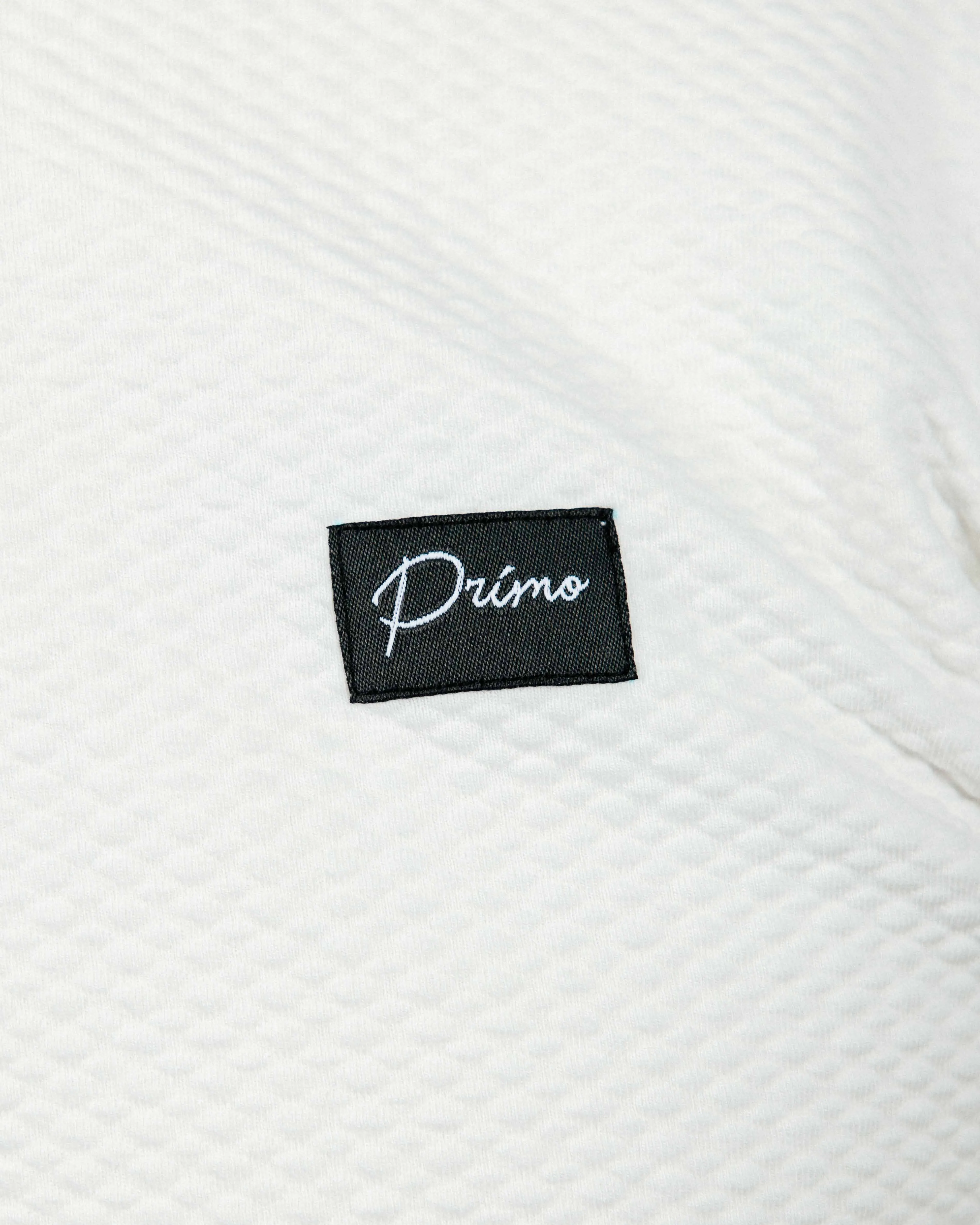 Trendy Essentials White GH Waffle Hoodie