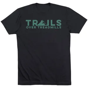 Unisex versatility Running Short Sleeve T-Shirt - Trails Over Treadmills