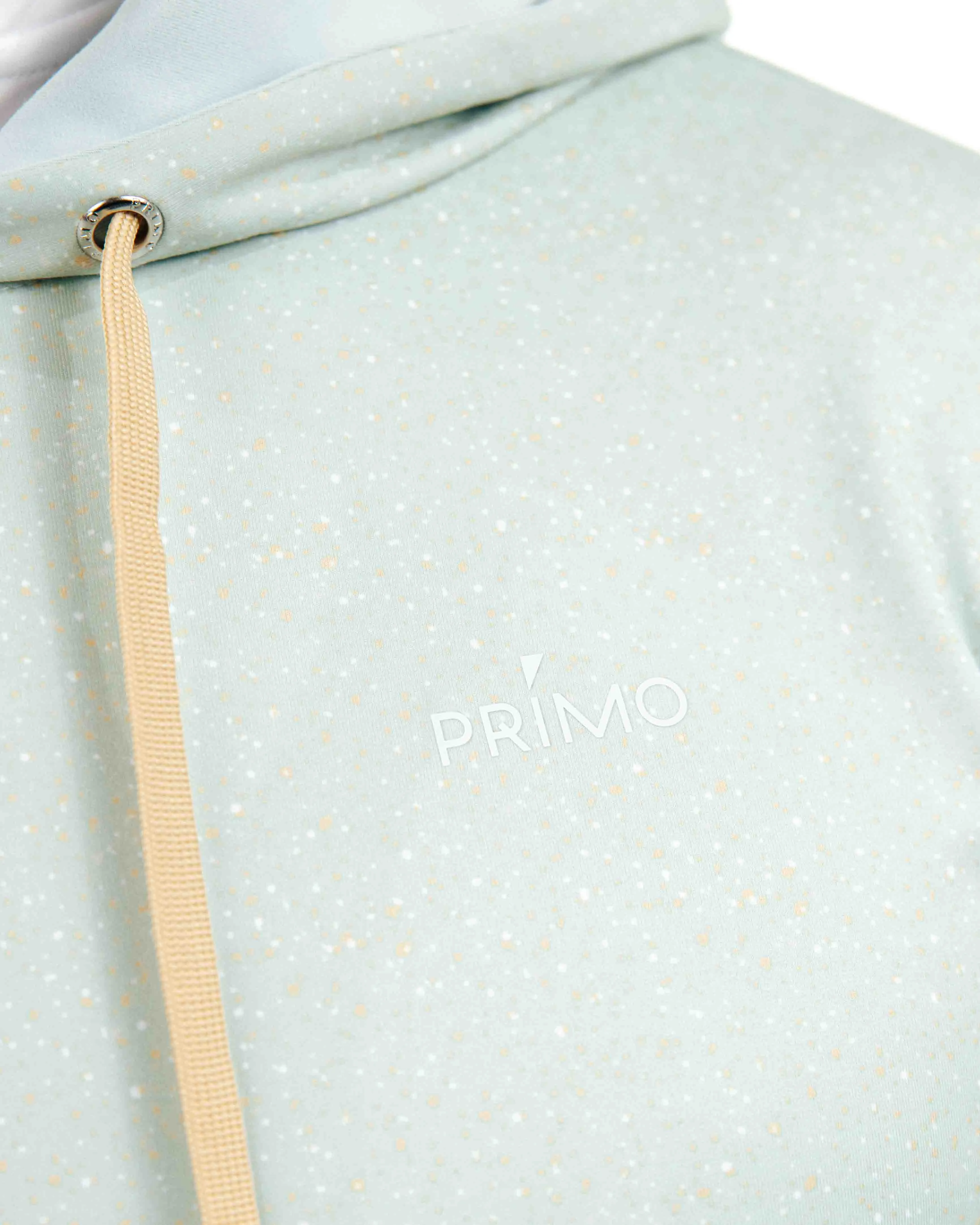 Layer Essential Speckled Sage Golf Hoodie