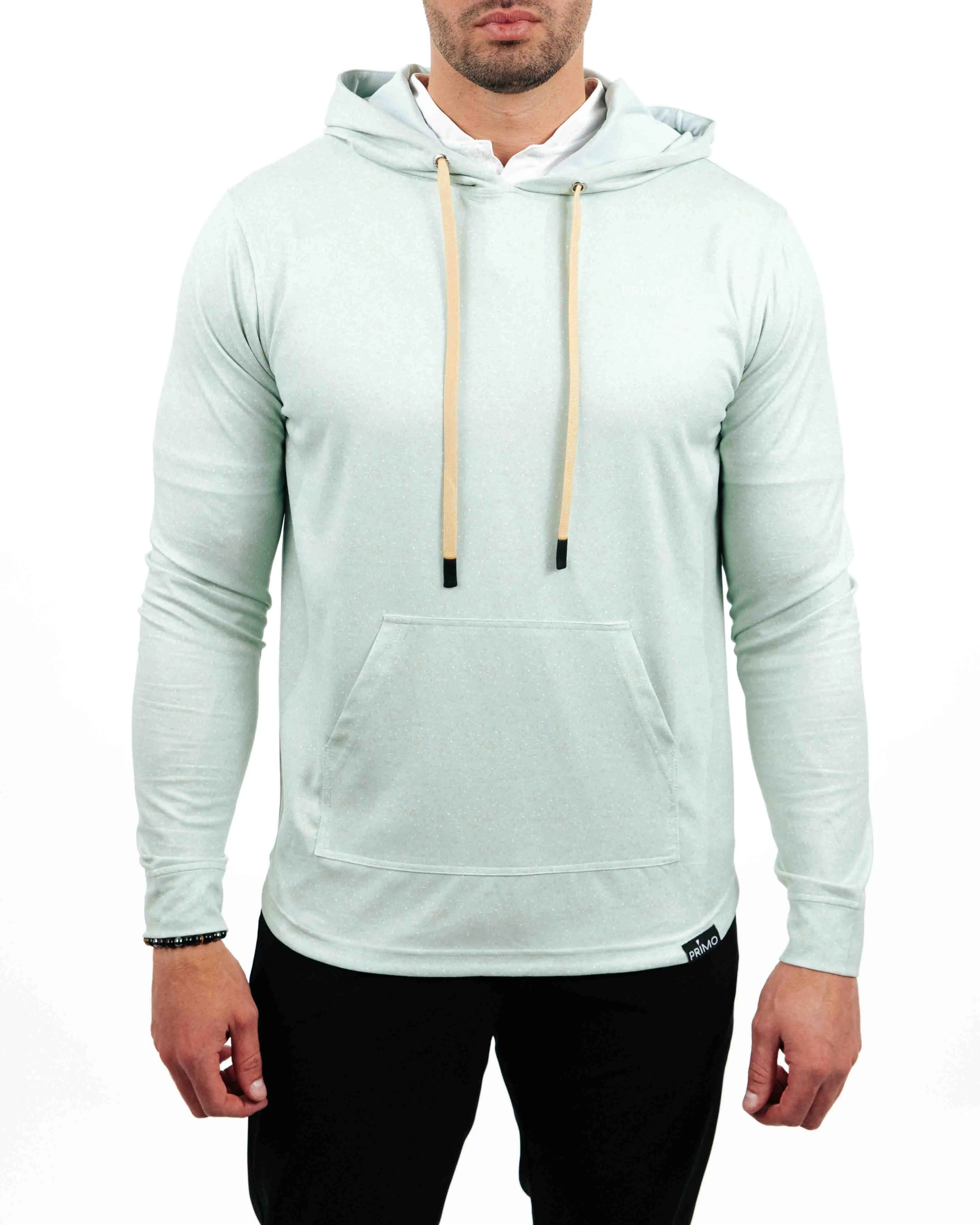 Essential Comfort Speckled Sage Golf Hoodie