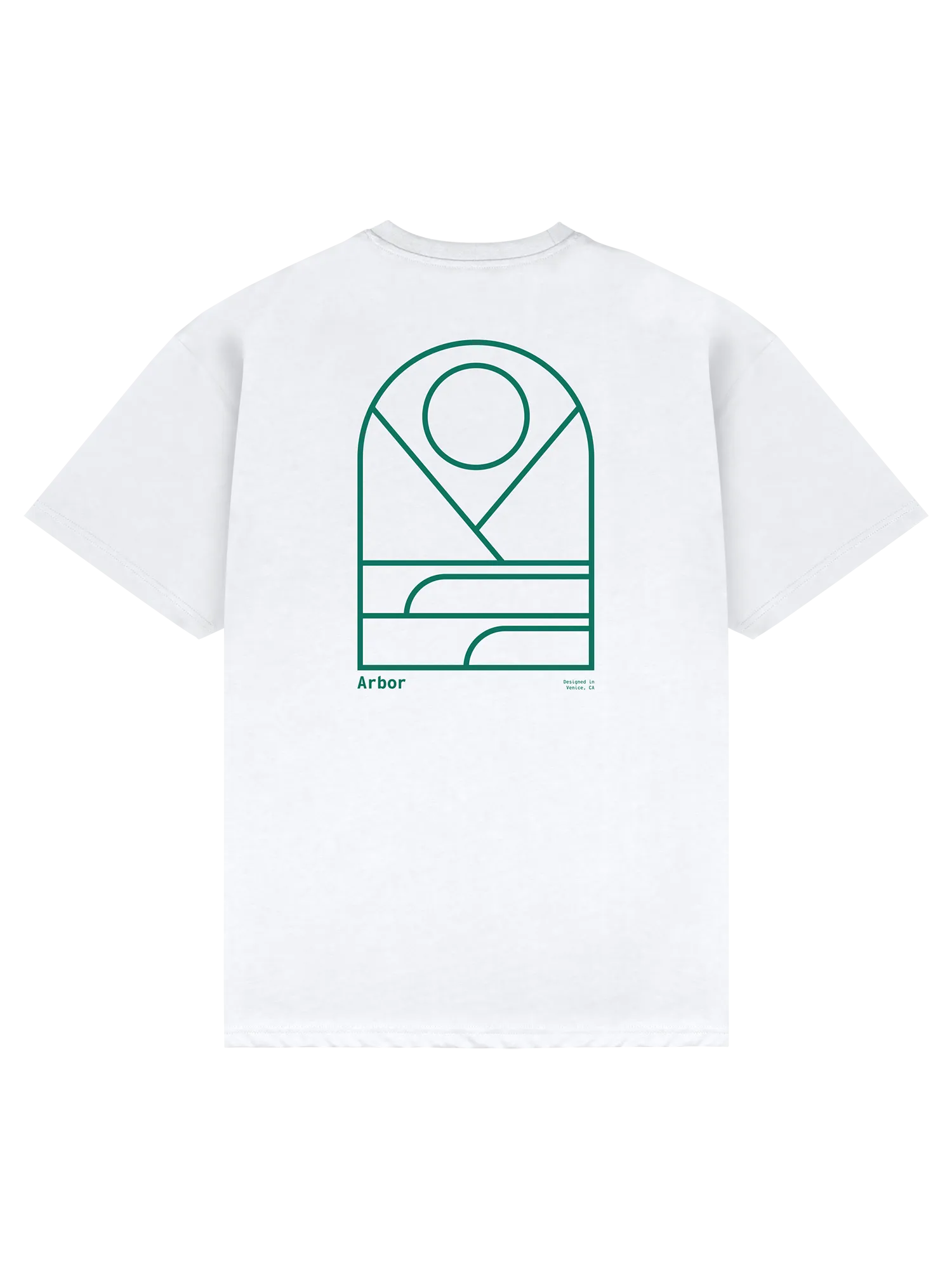Breaker T-Shirt - White Zip Up