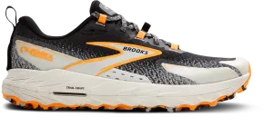 Ventilated Upper Balanced Cushioning Men's Cascadia 18 (022 - Black/Blue Walsh/Orange)