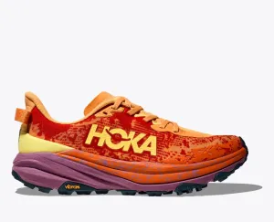Hoka Speedgoat 6 Mens responsive cushioning sneakers Drainage Port Design