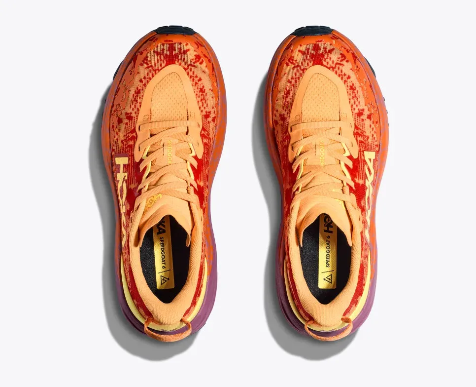 Hoka Speedgoat 6 Mens snowy trail shoes