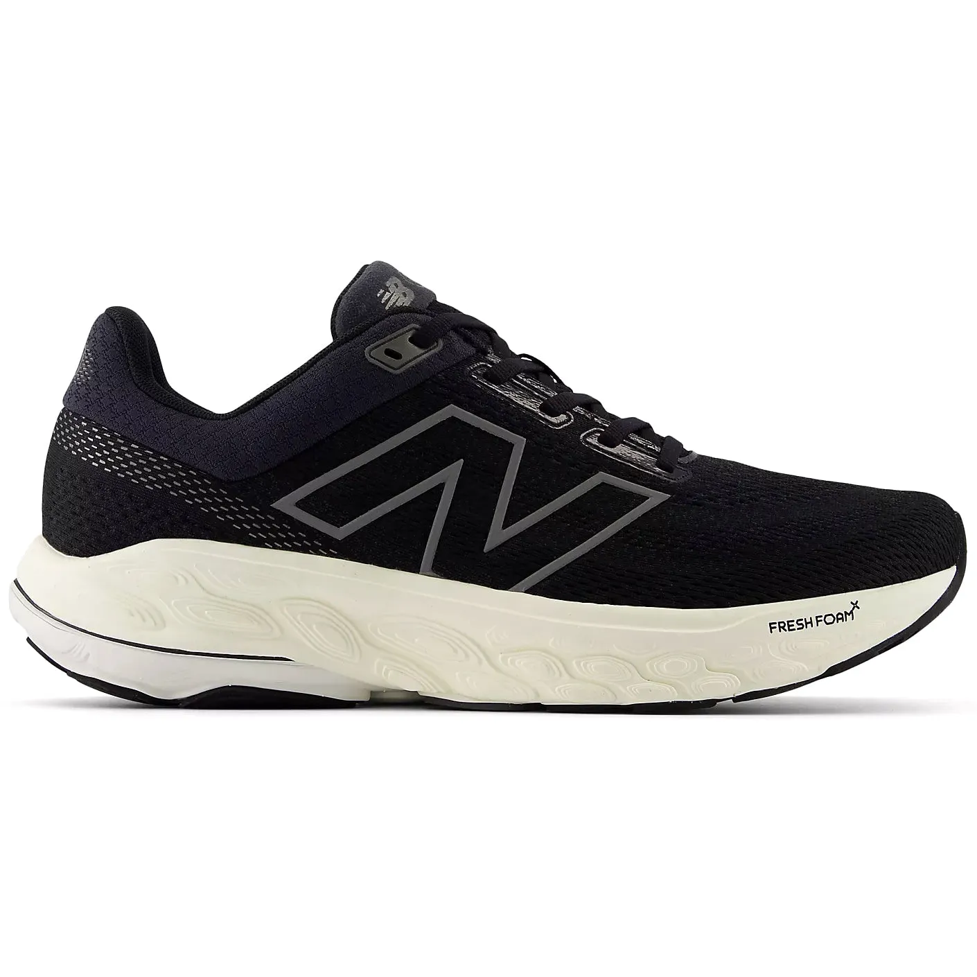 New Balance Men's 860v14 Wide Fit Running Shoes Black / Phantom / Sea Salt long - distance runners' shoes carbon - fiber - feature shoes