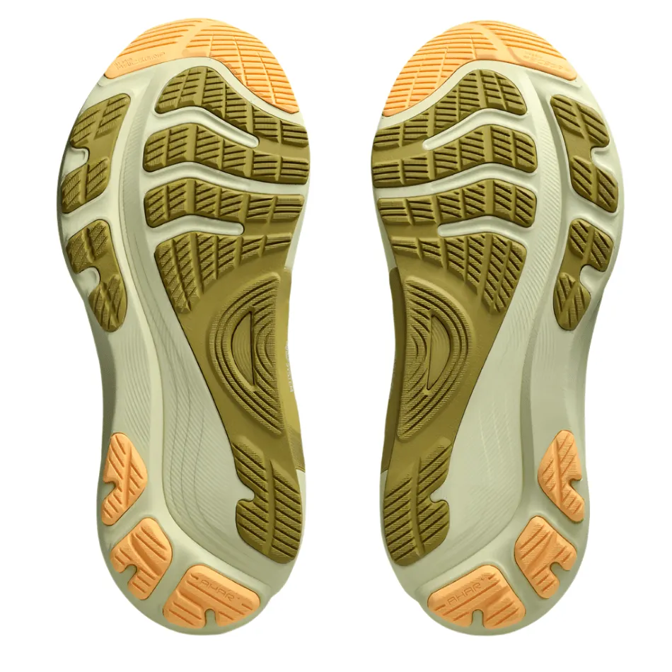 ASICS Men's GEL-KAYANO 32 Running Shoes in White/Orange Glow AW25 no - toe - spring shoes