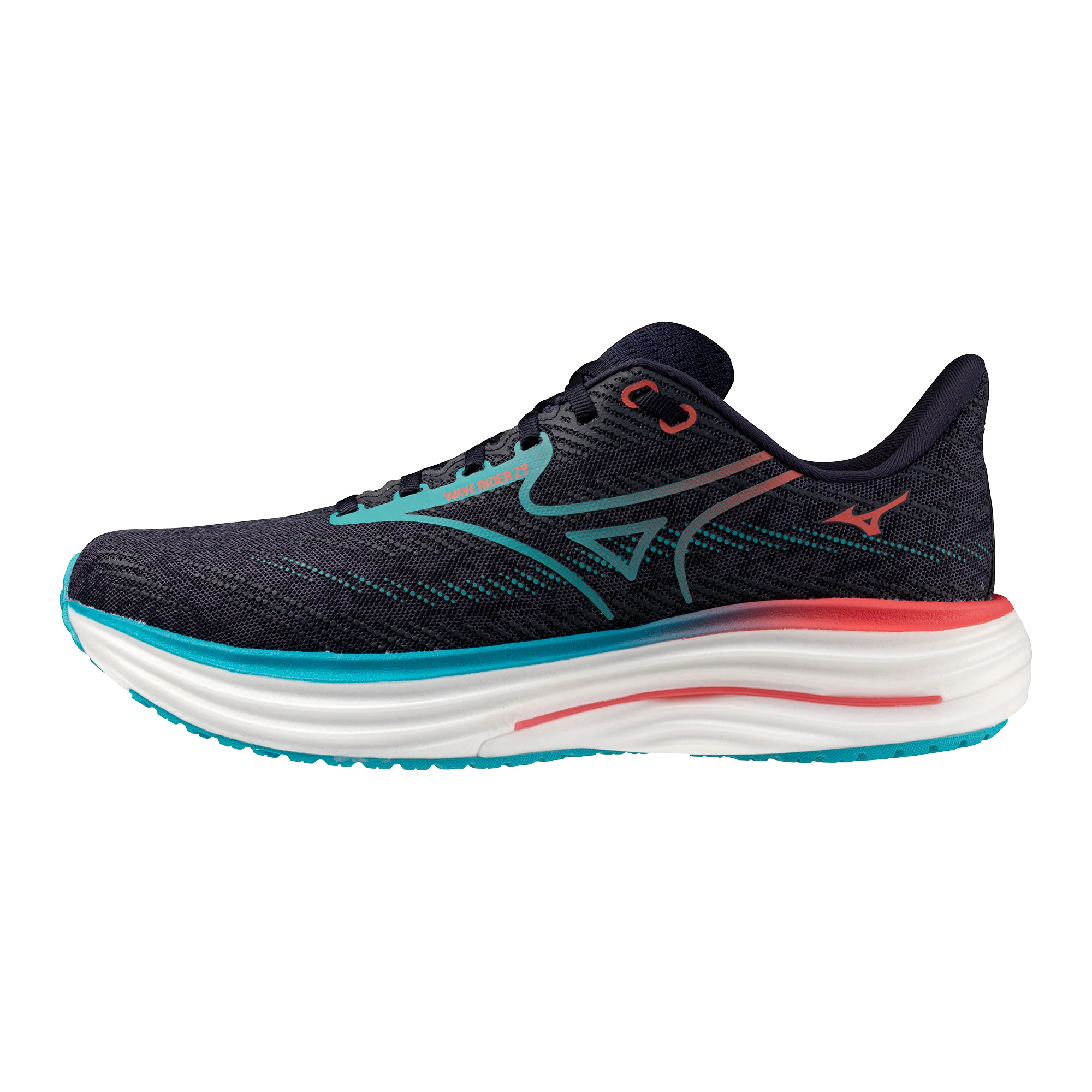 backpacking - running shoes Bounce Response Technology Mizuno Wave Rider 29 - Mens