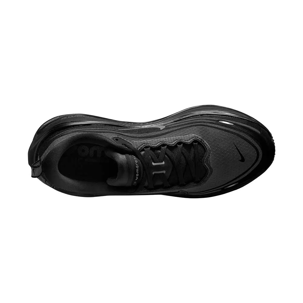 Men's Nike  Vomero Plus Running Shoe - Black/Dark Smoke Grey/Metallic Dark Grey - Regular (D) Prodigious comfort