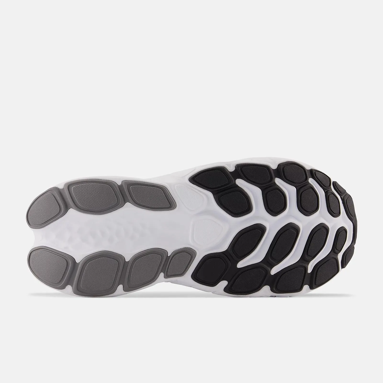 running in an airport area shoes forefoot - support running option New Balance Men's Fresh Foam X More v4 (Black/Phantom)