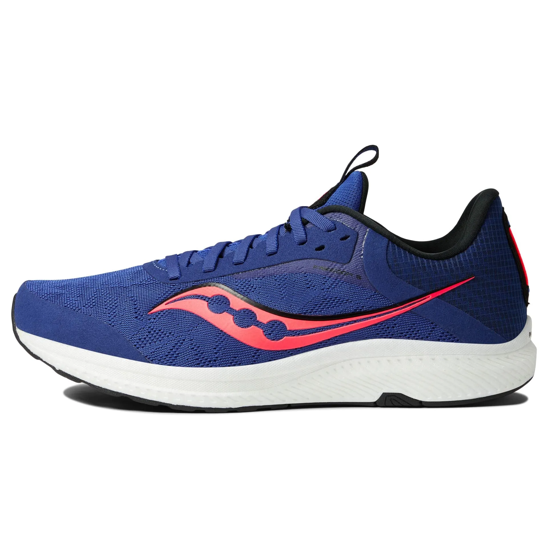 Precision Engineered Insole [Minor Color Fade] Saucony Men's Freedom 5 (Sapphire/Vizired)