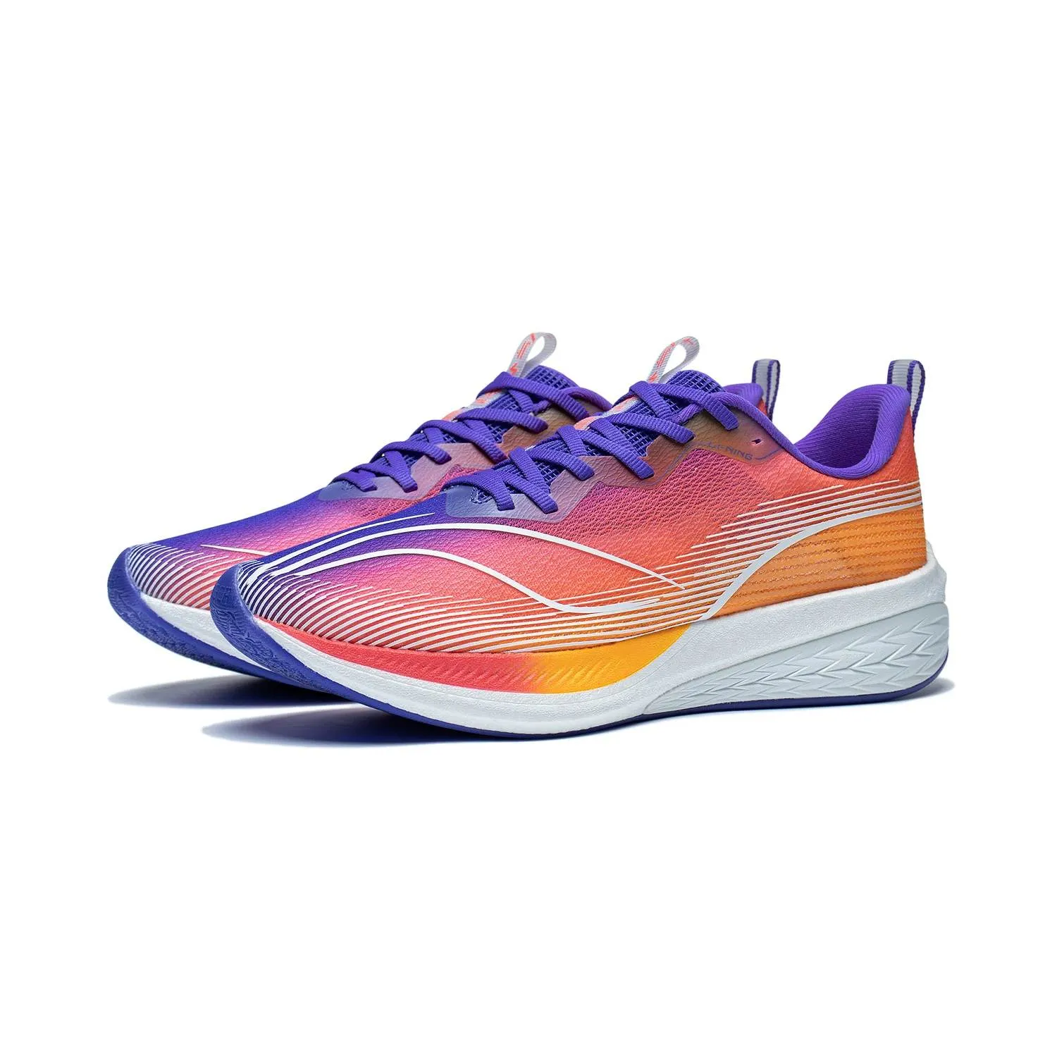 Li-Ning Men's Red Hare 6 Pro Neon Fushia/ Neon Flare Star (ARMT013-15) soft - sole - feature shoes treadmill - suitable