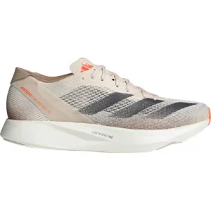 Men's Adizero Takumi Sen 10 Running Shoes Beige / Grey Strata / Halo Ivory black shoes Energy Returning Midsole