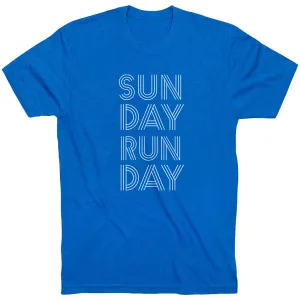 Cool Vibes Running Short Sleeve T-Shirt - Sunday Runday (Stacked)