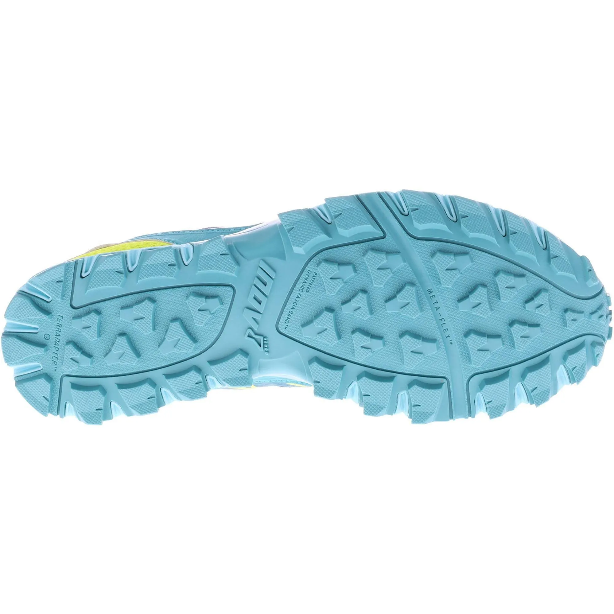 Odor control Non Slip Outsole Inov8 TrailTalon 235 Womens Trail Running Shoes - Blue